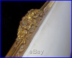 Gorgeous Vintage Gilded French Louis XV Settee Sofa