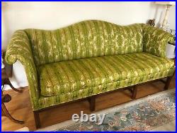 HICKORY CHAIR CO Chippendale Camel Back Sofa