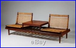 Hans Olson for Bramin Model 161 Daybed sofa Modular Mid century floor chairs