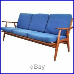 Hans Wegner Teak GE-270 Sofa Mid-Century Danish Modern Couch 1950s Getama 1960s