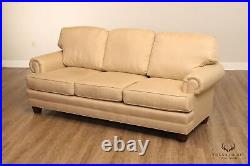 Harden Traditional Custom Upholstered Rolled Arm Sofa