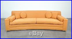 Harvey Probber Curved Sofa Mid-Century Modern Vintage Couch 1950s Dunbar Style