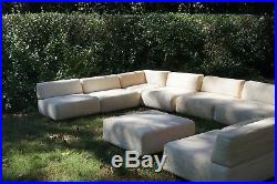 Harvey Probber Sectional Sofa Rare 10pc Mid Century Modern Modular Baughman Huge