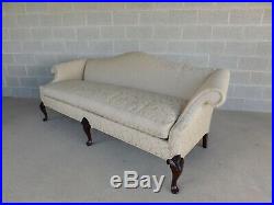 Hickory Chair Chippendale Style Camel Back Sofa