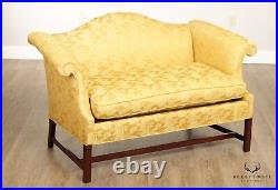 Hickory Chair Chippendale Style Mahogany Loveseat