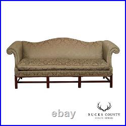 Hickory Chair Chippendale Style Mahogany Sofa