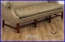 Hickory Chair Chippendale Style Mahogany Sofa