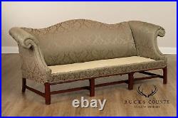 Hickory Chair Chippendale Style Mahogany Sofa