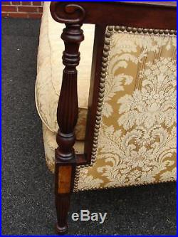Hickory Chair Company Mahogany James River Collection Sheraton Sofa