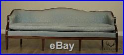 Hickory Chair Federal Style Long Mahogany Sofa