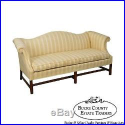 Hickory Chair Mahogany Chippendale Style Sofa