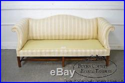 Hickory Chair Mahogany Chippendale Style Sofa