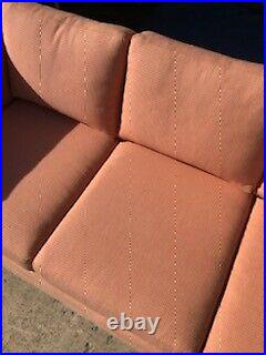 High Quality MID Century Modern 4 Cushion Milo Baughman Or Baughman Style Sofa