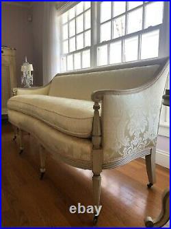 High Style Painted Regency Sofa