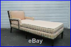 Hollywood Regency Long Chaise Lounge Fainting Couch Daybed 9764