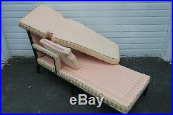 Hollywood Regency Long Chaise Lounge Fainting Couch Daybed 9764