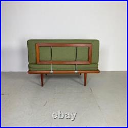 Hvidt France & Son 2 Seater Sofa Daybed Refurbished Vintage Midcentury #3746