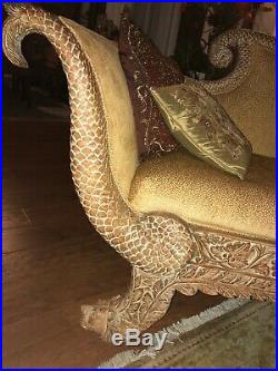 Indonesian Hand Carved Sofa/Couch
