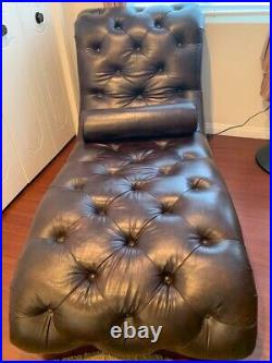 Indoor Leather Chais Lounge Chair