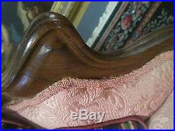 JOHN HENRY BELTER ANTIQUE ROCOCO VICTORIAN LAMINATED ROSEWOOD SETTEE 1860's