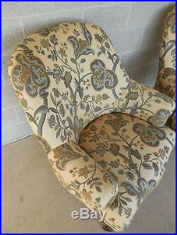KRAVET Furniture Pair Regency Style Accent Club Chairs