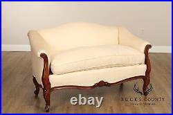 Karges French Louis XV Style Camelback Loveseat