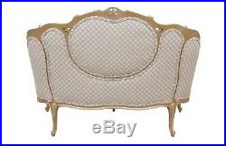 Kate Spade Upholstered Louis XV French Style Settee