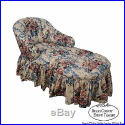 KayLyn Inc. Floral Upholstered Tufted Chaise Lounge
