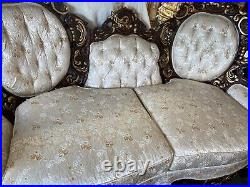 Kimball Furniture Victorian Style Tufted 2 Seater Sofa Settee Loveseat