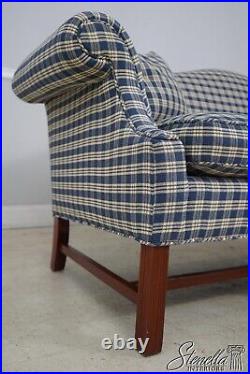 L60580EC HUNT Country Blue Print Upholstered Sofa