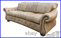 L62109EC HANCOCK & MOORE Oversized Tufted Leather Sofa