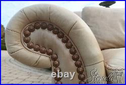 L62109EC HANCOCK & MOORE Oversized Tufted Leather Sofa