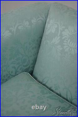 L65138EC Damask Upholstered Chippendale Style Loveseat