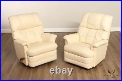 La-Z-Boy Contemporary Pair of Leather Recliners