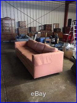 Large 4 Cushion MID Century Modern Milo Baughman Or Milo Baughman Style Sofa