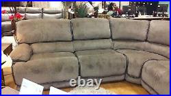 Large Sofa with 3 connecting seating areas with Chase & chair end both Motorized