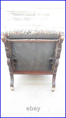 Late 1800's Eastwood Rocking CHAIR High Back Walnut Victorian LOCAL PICKUP AZ