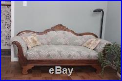 Late 1800s Walnut Antique love seat