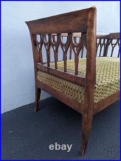 Late 19th Century Antique Swedish Neoclassical Bench