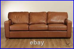 Legacy Leather Quality Brown Leather Sofa
