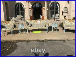 Louis XVI 5 piece French Reproduction Sofa set Floor Model Clearance