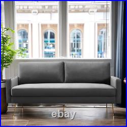 Loveseat Sofa Couch Velvet Sofa 2 Seat Armchair Sofa For Living Room Furniture