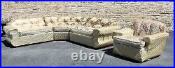 MINT 1950's 4 pc SET, SOFA AND CHAIR, STILL IN PLASTIC, UNUSED, ATOMIC! COUCH