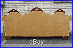 Mahogany American Empire Sofa Antique 19th Century Newly Upholstered & Restored