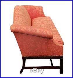 Mahogany Chippendale Camelback Sofa