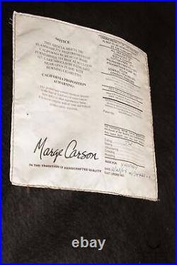Marge Carson English Jacobean Style Custom Upholstered Settee