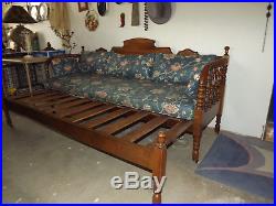Matching Antique 100+ Yr Old Genny Lynn Daybed and Standard Bed Frame