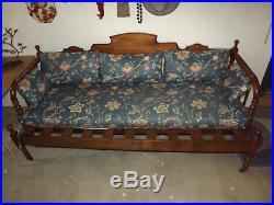 Matching Antique 100+ Yr Old Genny Lynn Daybed and Standard Bed Frame