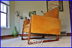 Mid Century Adrian Pearsall Style Lounge Chair, Danish Modern