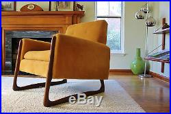 Mid Century Adrian Pearsall Style Lounge Chair, Danish Modern